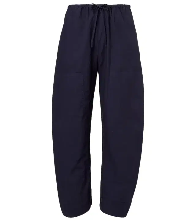 Leset Kyoto cotton wide-leg pants