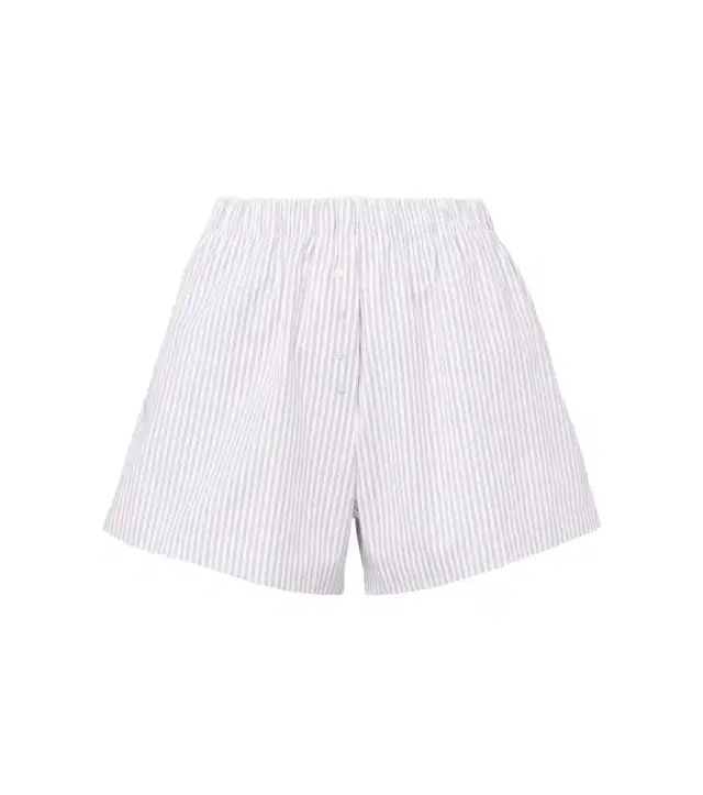 Leset Yoshi striped cotton-blend twill boxers
