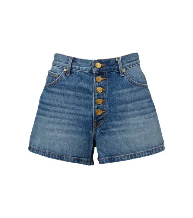 Ulla Johnson Greta high-rise denim shorts