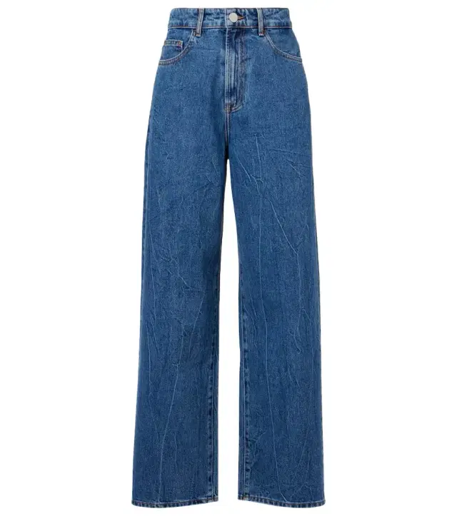 Róhe High-rise wide-leg jeans