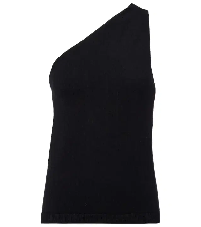 Róhe One-shoulder wool and cashmere-blend top