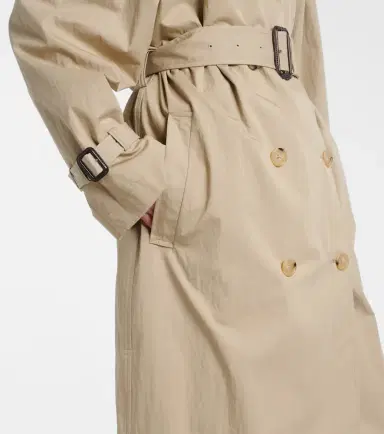 Toteme Cotton-blend trench coat | Thumbnail 3 Toteme Cotton-blend trench coat | Thumbnail 3