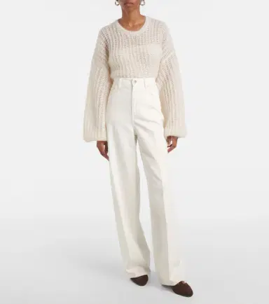 Toteme Mohair and wool-blend sweater | Thumbnail 2