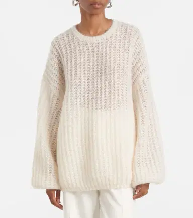 Toteme Mohair and wool-blend sweater | Thumbnail 7