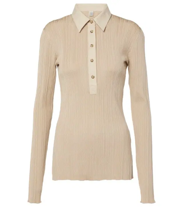 Toteme Jersey polo sweater