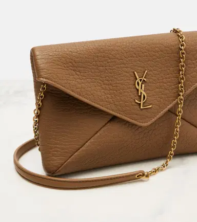 Saint Laurent Cassandre leather clutch | Thumbnail 5