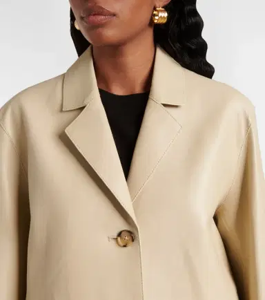 Toteme Leather jacket | Thumbnail 4