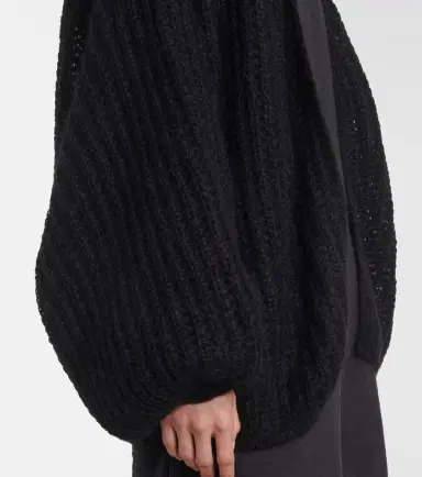Toteme Mohair and wool-blend cardigan | Thumbnail 3