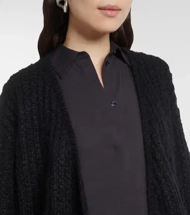 Toteme Mohair and wool-blend cardigan | Thumbnail 6