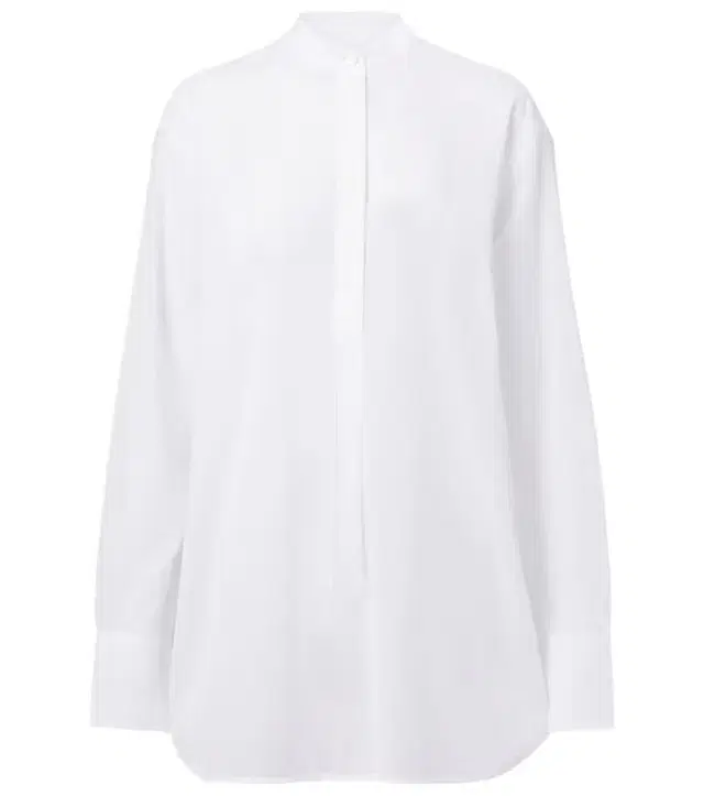 Toteme Oversized cotton voile shirt
