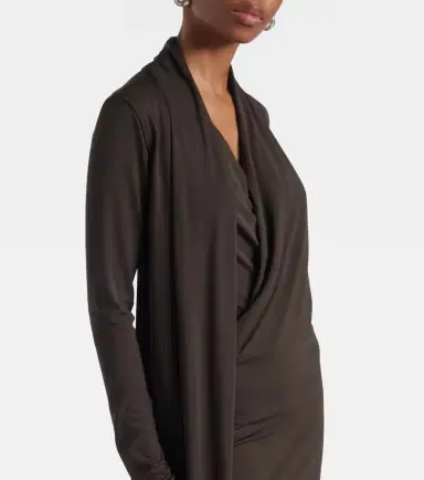 TOTEME Scarf-detail jersey maxi dress | Thumbnail 3