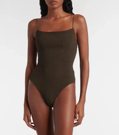 Toteme Shirred jersey swimsuit | Thumbnail 4