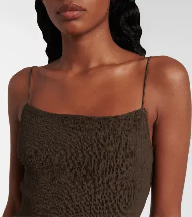 Toteme Shirred jersey swimsuit | Thumbnail 5