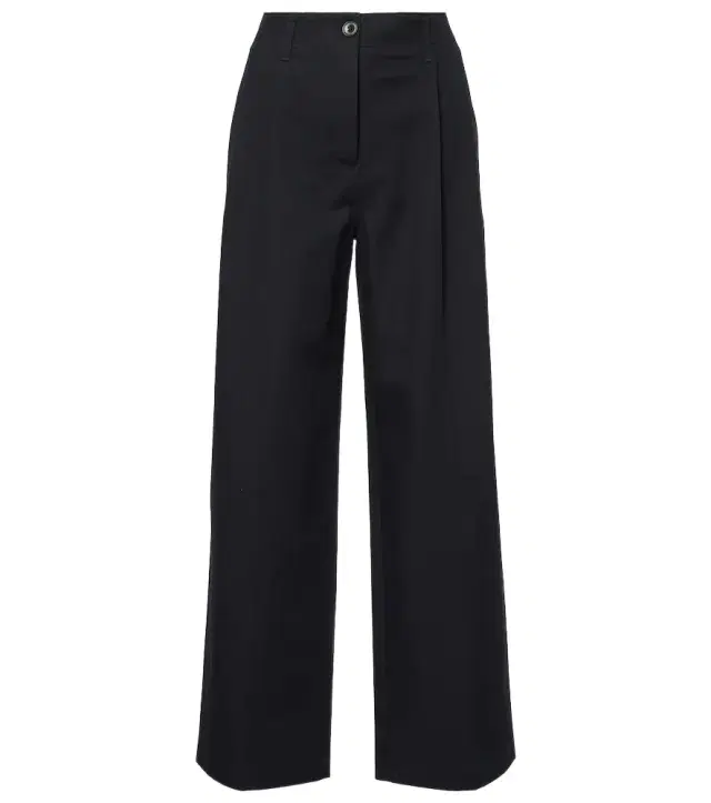 Toteme Mid-rise cotton twill chinos