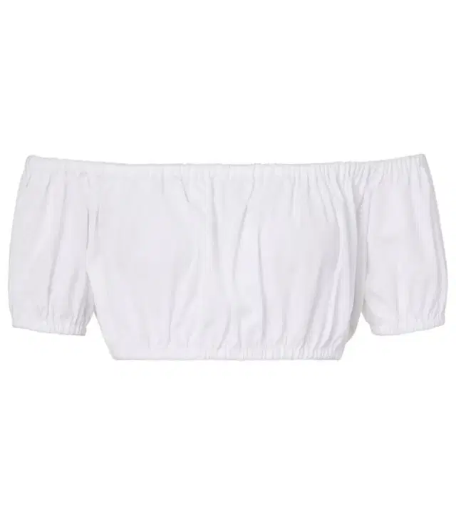 Dolce & Gabbana Off-shoulder cotton crop top