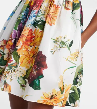 Dolce & Gabbana Floral cotton minidress | Thumbnail 2
