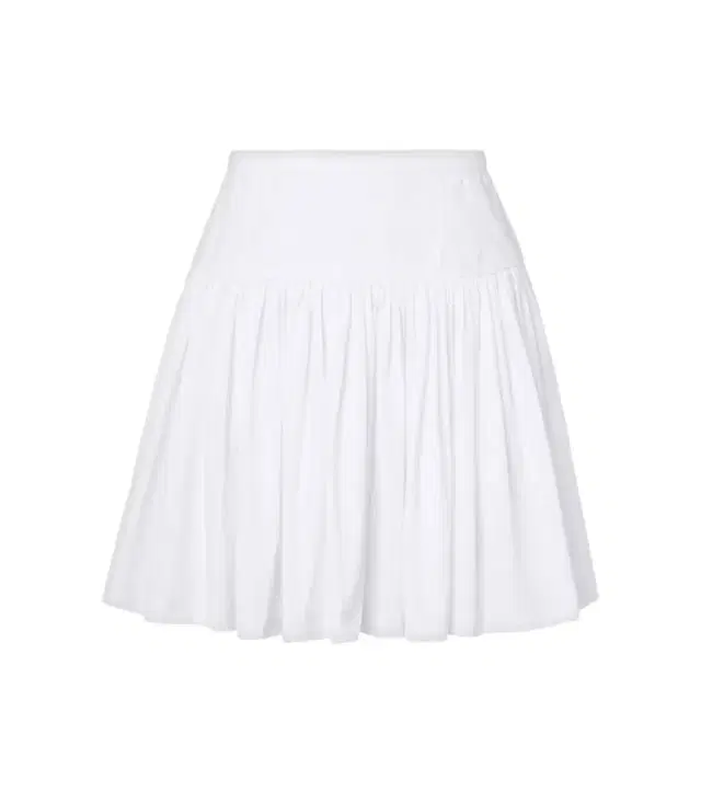 Dolce & Gabbana Pleated cotton poplin miniskirt