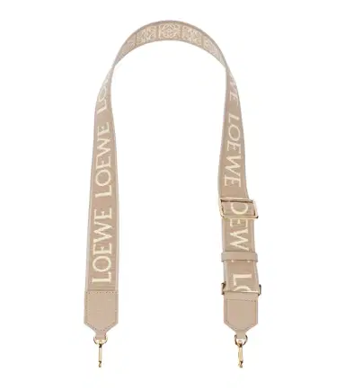 Loewe Anagram leather-trimmed strap | Thumbnail 1
