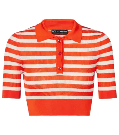 Dolce & Gabbana Striped polo shirt | Thumbnail 1