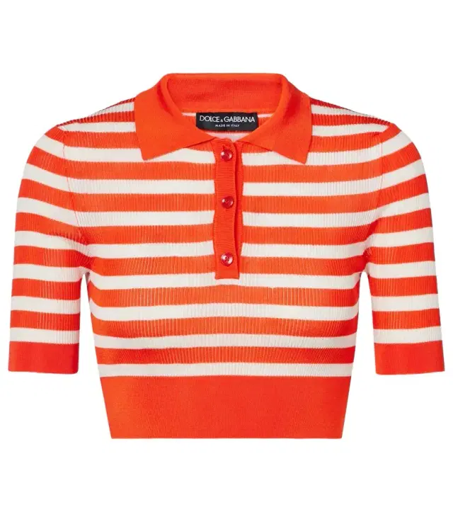 Dolce & Gabbana Striped polo shirt