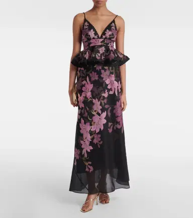 Zimmermann Dawning floral linen and silk gown | Thumbnail 7 Zimmermann Dawning floral linen and silk gown | Thumbnail 7