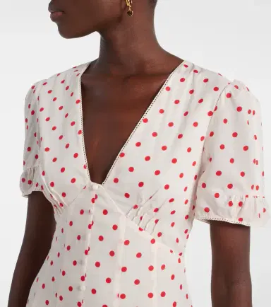 Posse Paloma polka-dot maxi dress | Thumbnail 2