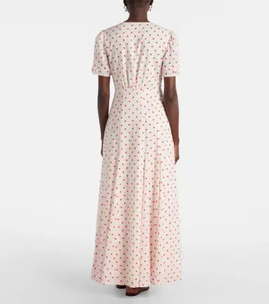Posse Paloma polka-dot maxi dress | Thumbnail 3