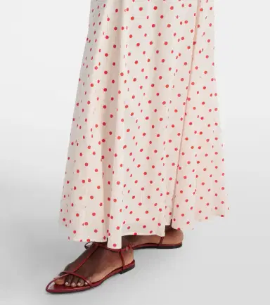 Posse Paloma polka-dot maxi dress | Thumbnail 5