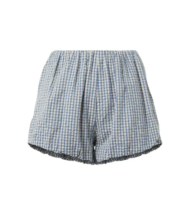 Posse Aurelia gingham cotton shorts