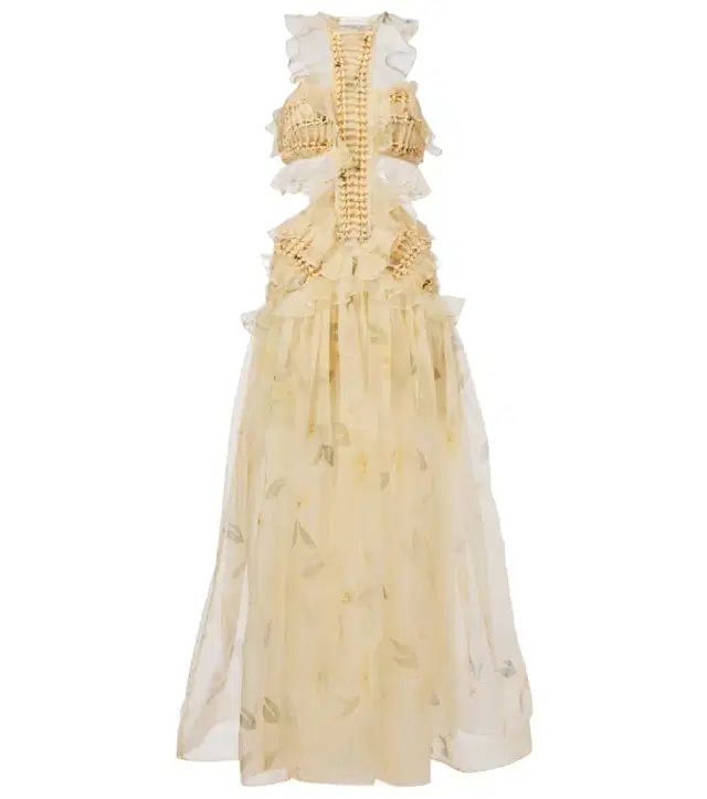 Zimmermann Balance ruffled silk organza maxi dress