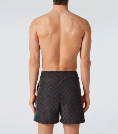 Gucci Web Stripe GG swim trunks | Thumbnail 5