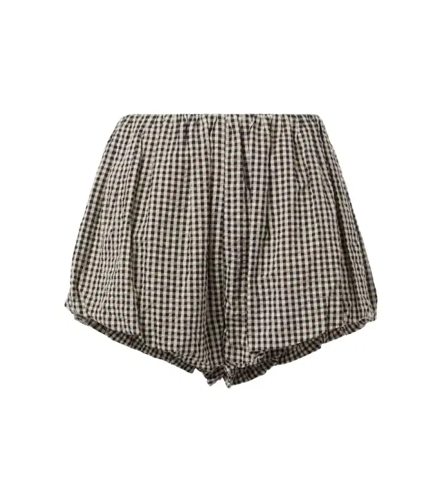 Posse Aurelia gingham cotton shorts