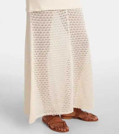 Posse Romy crochet-trimmed maxi dress | Thumbnail 3