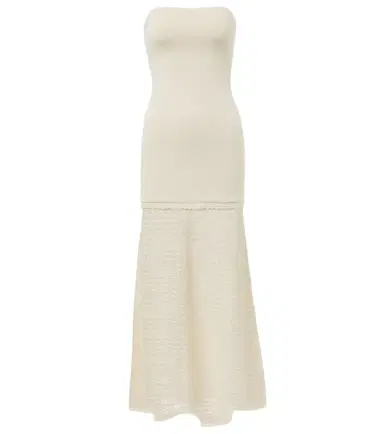 Posse Romy crochet-trimmed maxi dress | Thumbnail 1