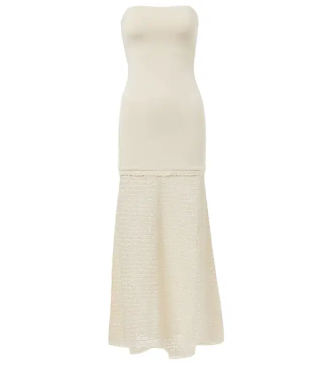 Posse Romy crochet-trimmed maxi dress