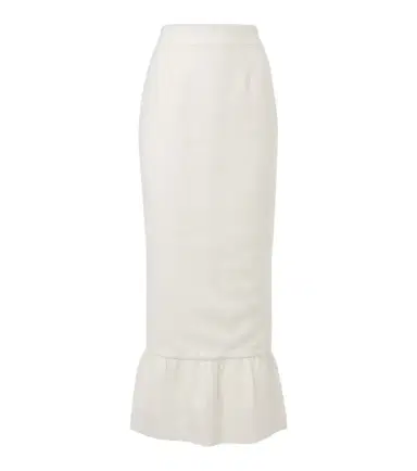 Posse Matilda tiered linen pencil skirt | Thumbnail 1