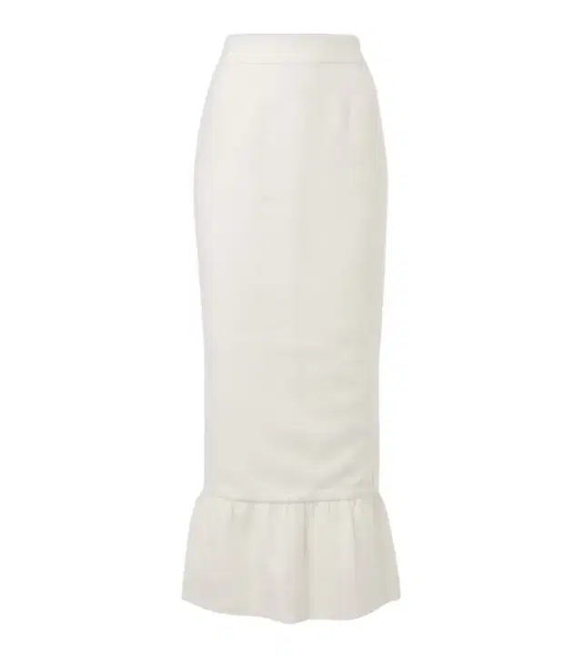 Posse Matilda tiered linen pencil skirt