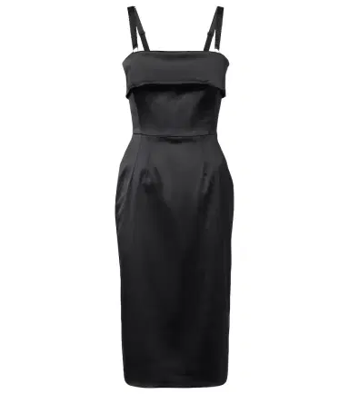 Dolce & Gabbana Satin midi dress | Thumbnail 1 Dolce & Gabbana Satin midi dress | Thumbnail 1