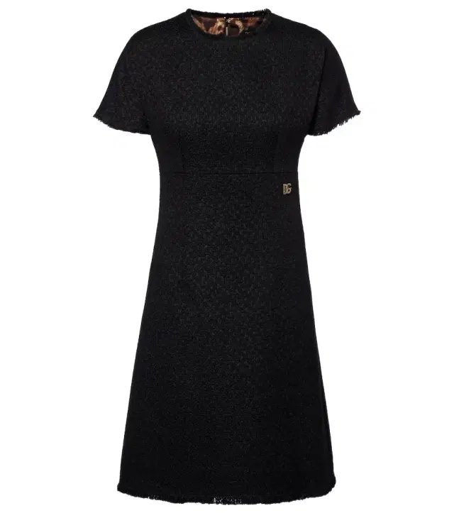 Dolce & Gabbana Wool-blend minidress