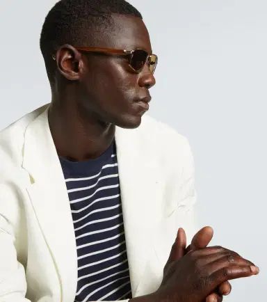 Brunello Cucinelli Jarama rectangular sunglasses | Thumbnail 4 Brunello Cucinelli Jarama rectangular sunglasses | Thumbnail 4