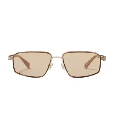 Brunello Cucinelli Jarama rectangular sunglasses | Thumbnail 1 Brunello Cucinelli Jarama rectangular sunglasses | Thumbnail 1