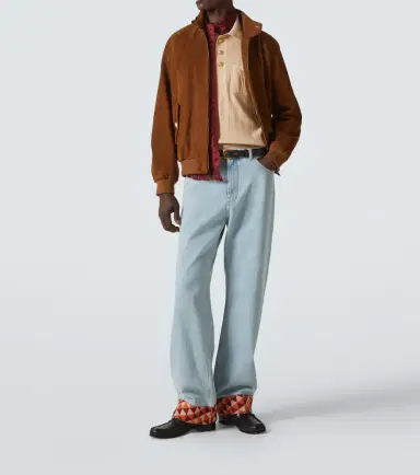 Valentino Ribbed-knit cotton polo sweater | Thumbnail 2