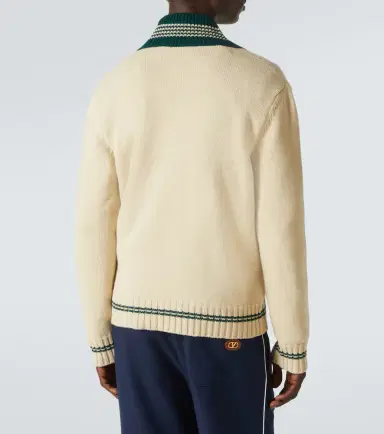 Valentino Wool jacquard sweater | Thumbnail 2