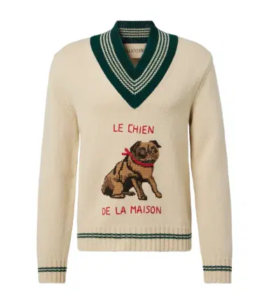 Valentino Wool jacquard sweater | Thumbnail 1