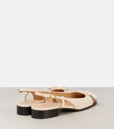 Valentino Garavani Valet Du Roi leather ballet flats | Thumbnail 4 Valentino Garavani Valet Du Roi leather ballet flats | Thumbnail 4