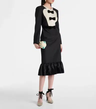 Valentino Garavani Foliefoliage 85 suede and leather pumps | Thumbnail 5 Valentino Garavani Foliefoliage 85 suede and leather pumps | Thumbnail 5