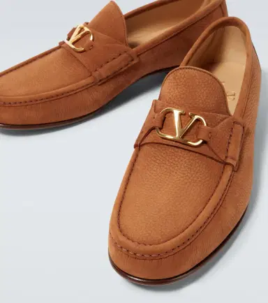 Valentino Garavani VLogo leather loafers | Thumbnail 3