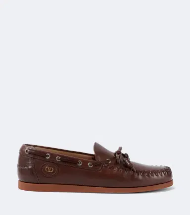 Valentino Garavani Palm Avenue leather boat shoes | Thumbnail 3