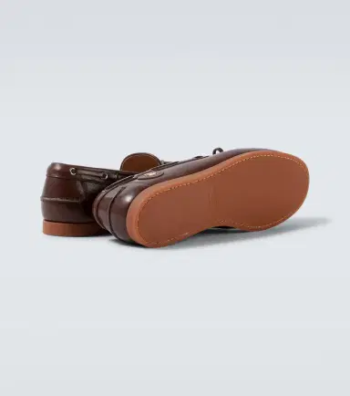 Valentino Garavani Palm Avenue leather boat shoes | Thumbnail 6