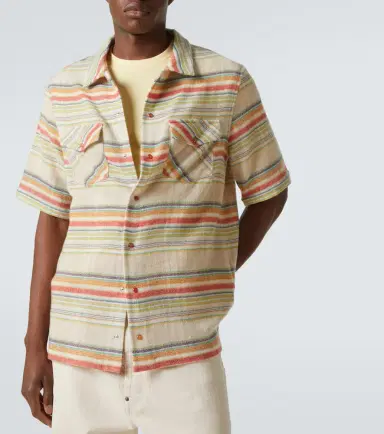 God’s True Cashmere Seaside Gauze striped cashmere shirt | Thumbnail 2 God’s True Cashmere Seaside Gauze striped cashmere shirt | Thumbnail 2